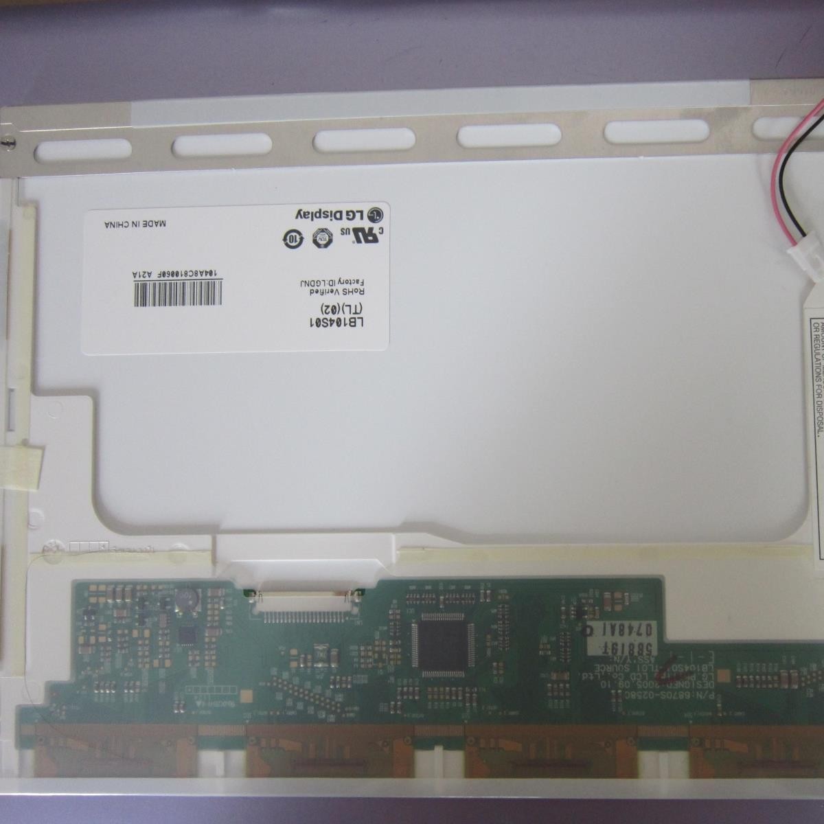 LB104S01-TL02 LB104S01-TL04 LG 10.4寸纯无点）800*600