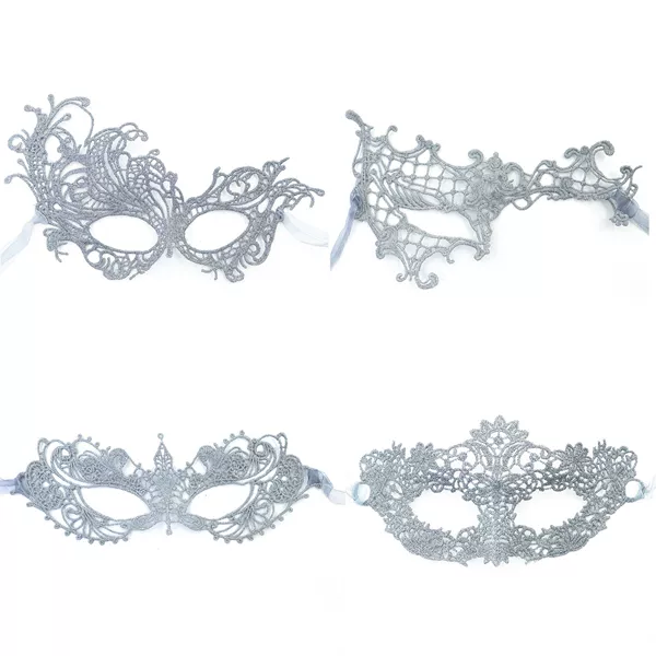 Silver Thread Lace Set [4 Pack]