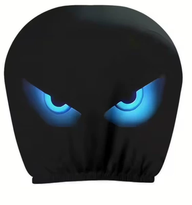 Universal seat cover — cover, TEMU can be labeled and - blue-eyes-double-sided-printing-1-piece
