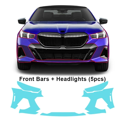 Cross-border exclusive for BMW 5 Series G60M Sports Edition TPU Invisible Paint Protective Film Anti-scratch Brightening Film