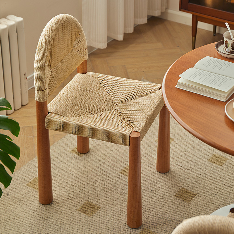 Silla Heidi color cereza