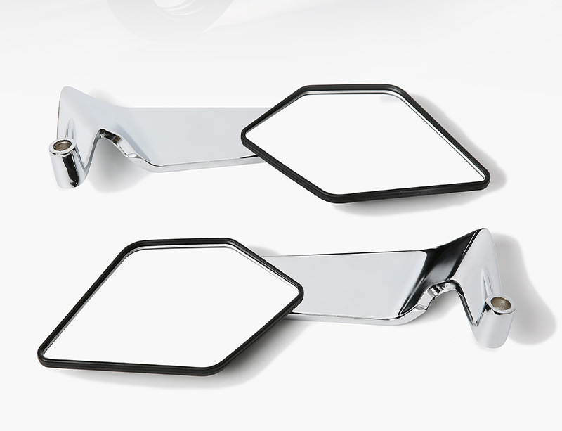 New Fixed-Wing Rearview Mirror, Foldable Large-View Motorcycle Rearview Mirror Suitable for Ninebot Electric Scooter