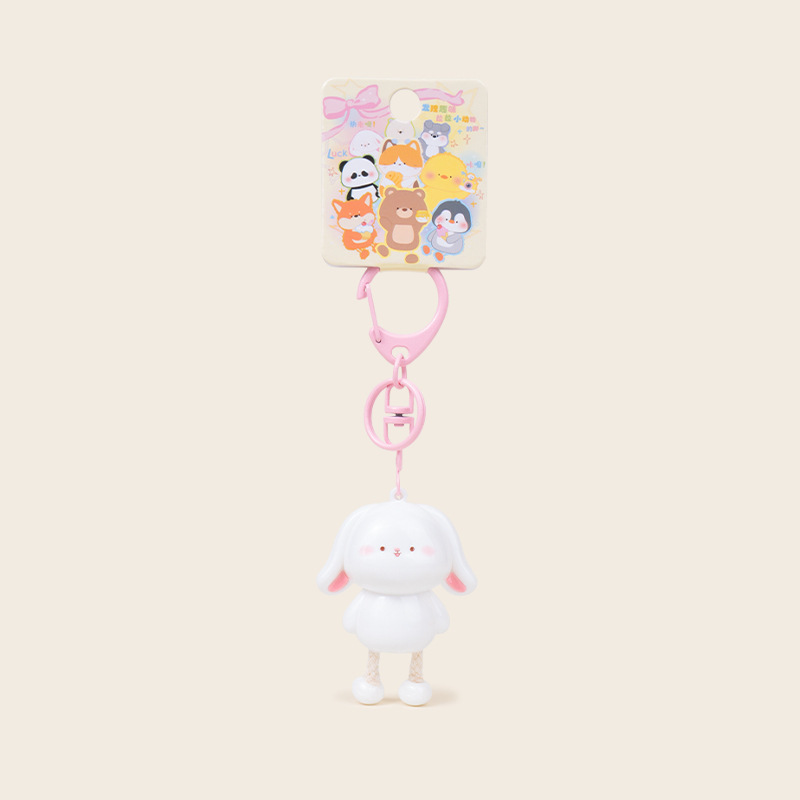 オリジナルミニ小動物引き脚シンプルな北欧スタイルのキーホルダーペンダントかわいい小さなペンダントギフト卸売|undefined
