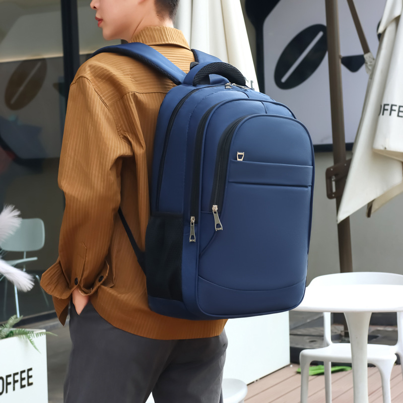 Mochila simple transfronteriza para hombres, bolsas de computadora de gran capacidad, viajes de negocios, mochila de negocios, bolsas deportivas de ocio