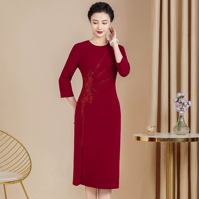 Wedding dress, cheongsam, elite set for mother