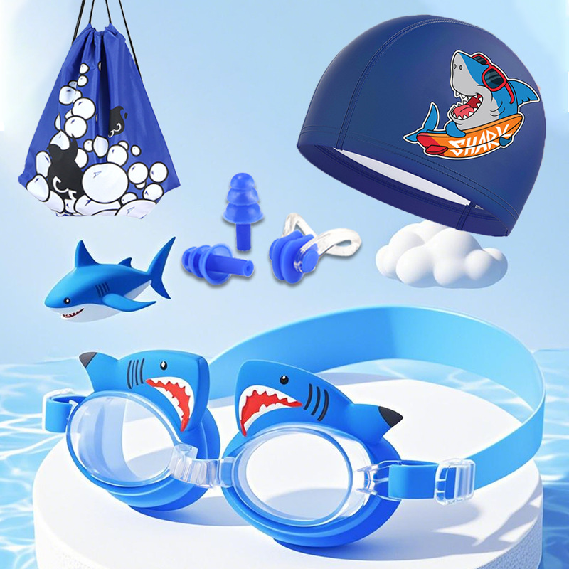 Gafas de Natación Infantil de PC Impermeable y Antivaho para Piscina image 1