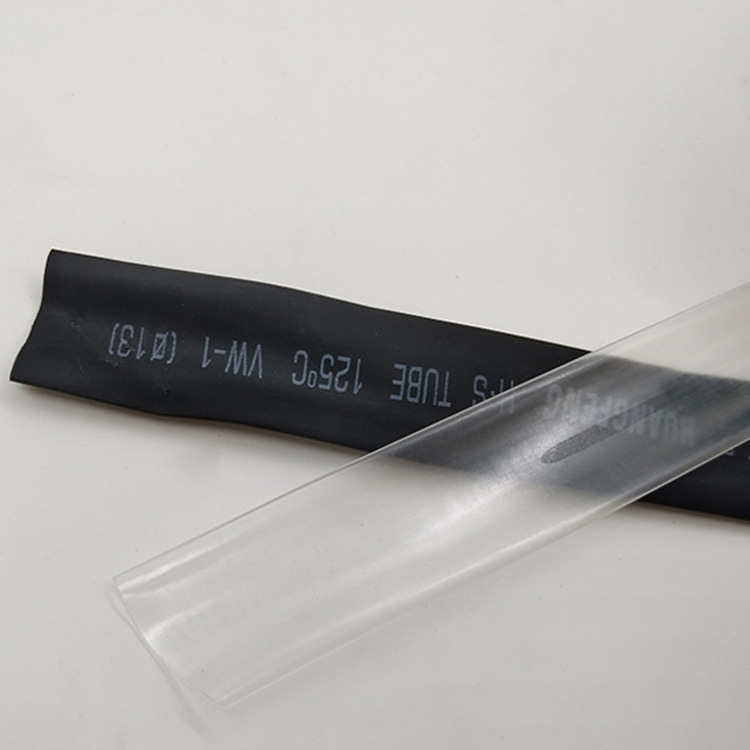 Triple tubo termorretráctil tubo de aislamiento m1-50 transparente tubo de aislamiento tubo retráctil aislamiento tubo ignífugo