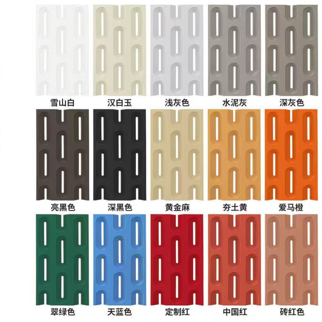 Pu componente de cemento ladrillo rojo neto jiugongge hueco arte pared modelado partición luz cemento hueco ladrillo tablero decorativo