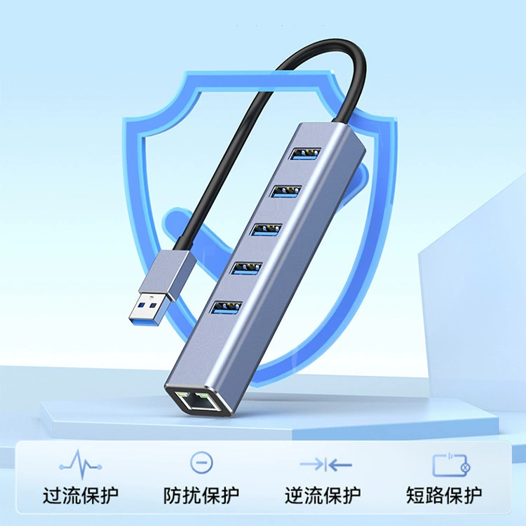 Usb computer notebook hub3.0 network port splitter typec hub multi-interface expansion dock multi-function