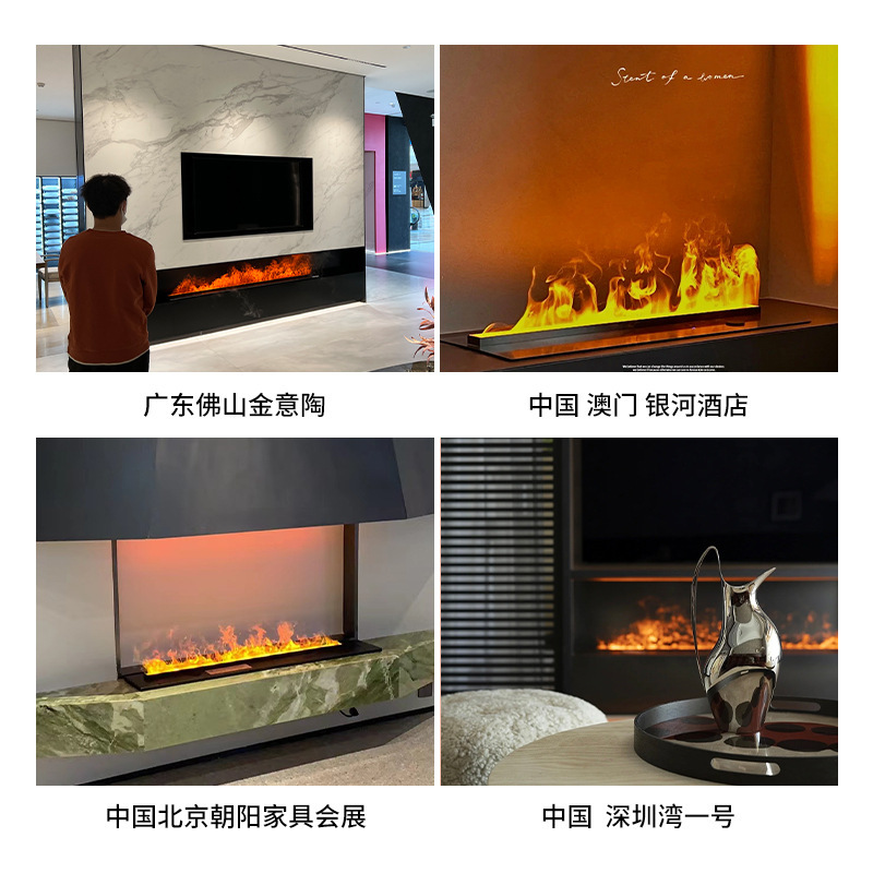 卸売 3d 霧化電子暖炉家庭用埋め込みシミュレーション火災装飾インテリジェント音声制御電子暖炉ヒーター|undefined