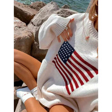 H 60813 Star Pattern Knit Sweater ���ǈD��ᘿ�ë�¿羳��