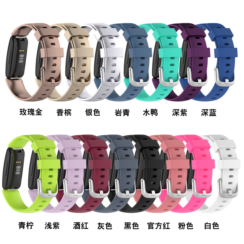 For Fitbit Inspire 2 silicone strap sports silicone replacement wristband watch strap For Fitbit Inspire 2 silicone strap sports silicone replacement wristband watch strap