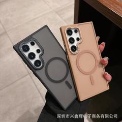 新しい Yashield 肌感触 Samsung S25Ultra ハードウェア磁気吸引 SAMSUNG S24FE 落下防止保護カバーに適しています