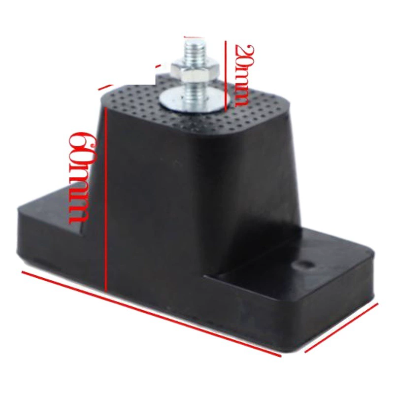 Оптовая продажа аксессуаров для наружных блоков кондиционера демпфирующая Подушка Нескользящая основа демпфирующая подушка для ног Противоударная шумоподавляющая резиновая демпфирующая подушка