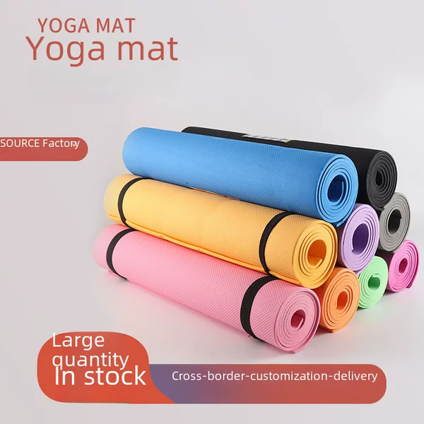 Eva Yoga Mat, Non-Slip Exercise Mat for Home Use, Thickened and Widened Jump Rope Mat, Cross-Border Wholesale, Oem Private Label