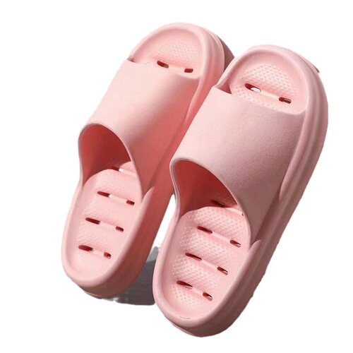 Bathroom bathing slippers for women's home indoor toilet non-slip quick-drying thick-soled couple summer slippers wholesale
