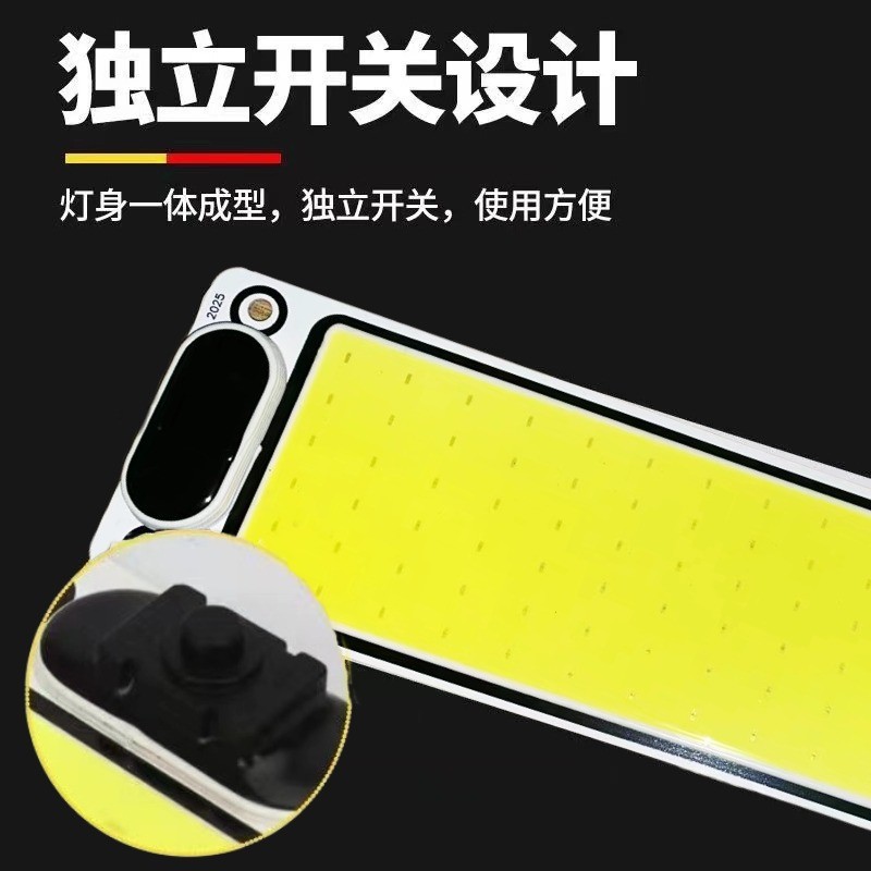 Cross-Border 12-80V Truck Compartment Light, High-Brightness Cob Car Cabin Reading Light, Trunk Light, Roof Light
