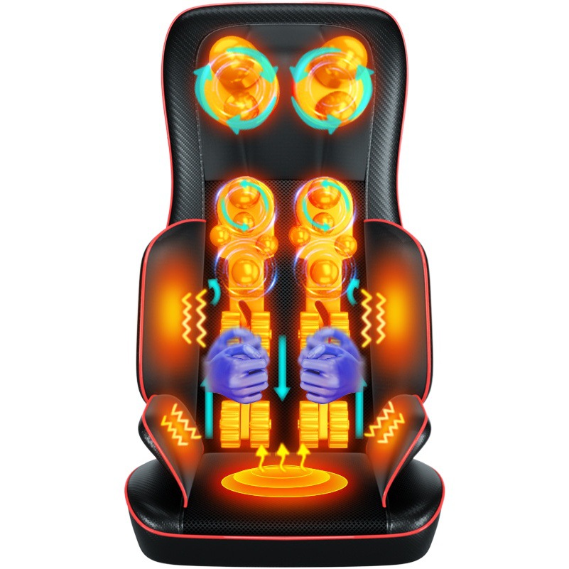 Cojín de masaje Enlong multifuncional todo el cuerpo amasado columna cervical silla de masaje dispositivo hombro y cuello instrumento cintura espalda cadera cojín del asiento