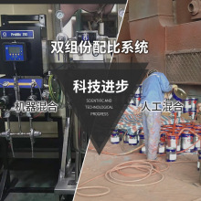 涂装线双组份配比配料换色混合输调漆供料系统喷涂机定做全自动