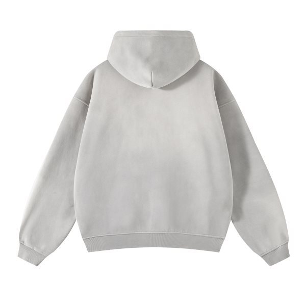Herrenbekleidung High Street Retro Batik gewaschener alter Kapuzenpullover mit Reißverschluss Übergroßer loser Hoddies-Hoodie_voghion.com
