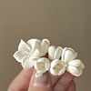 Retro small design advanced hairgrip, cute hair accessory, French retro style, flowered, light luxury style, high-quality style, bright catchy style, wholesale