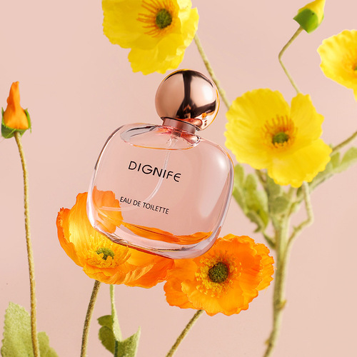 Waiting for Concubine Li to meet Pink Tenderness Yellow Women's Perfume 50ML for students, fresh and strong fragrance, light fragrance and long-lasting fragrance