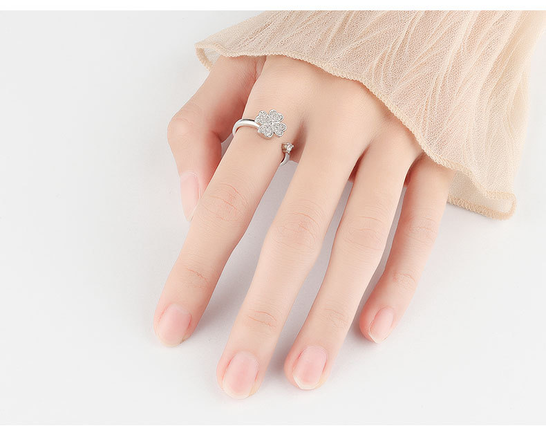 Fashion Geometric Sterling Silver Plating Rings 1 Piece