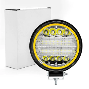 Cross-Border Truck Car Led Work Light Angel Eye Ring 4-Inch 126W Off-Road Vehicle Inspection Light Spotlight Modification