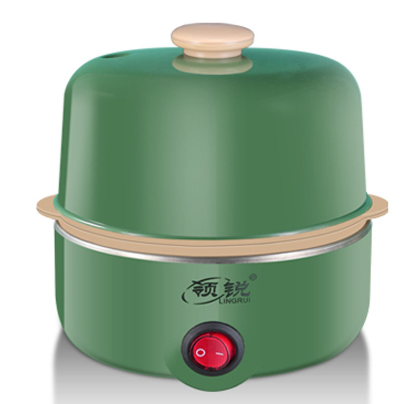 リード多機能ゆで卵器ミニ蒸し卵器自動停電家庭用ステンレス小型卵鍋朝食機|undefined