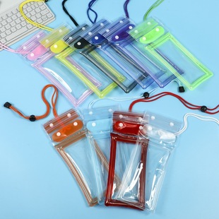Wholesale spot mobile phone waterproof bag diving drifting swimming touch screen mobile phone waterproof bag pvc mobile phone protective bag