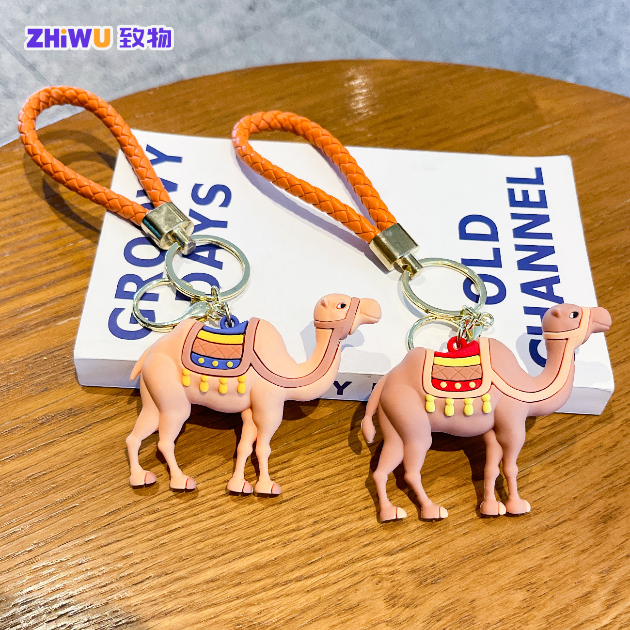 Creative Lucky Camel High-end Bag Pendant Gift Car Keychain Figurine Backpack Small Ornament_voghion.com