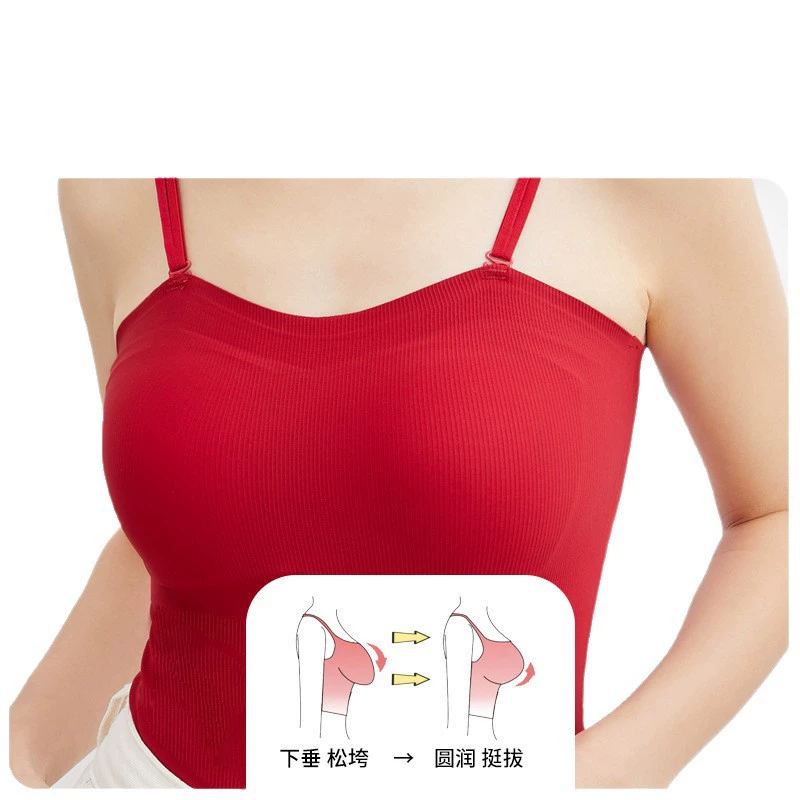Universal top with cups, underwear, beautiful back, plus size, fitted