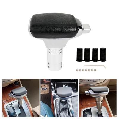 Car Modification Parts, Yacht-Style Gear Shift Knob, Aluminum Alloy Gear Handle, Aircraft-Style Shift Lever, Carbon Texture Handball, Cross-Border