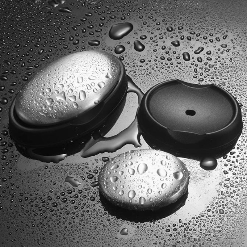 Creatividad de cocina de acero inoxidable jabón de acero inoxidable para uso humano desodorante jabón de manos para desodorante pescado gran jabón de metal oval