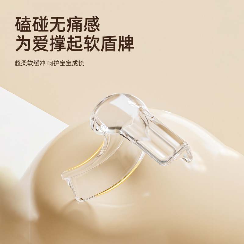 防撞护角软硅胶保护套直角柜子包角防磕碰桌子桌角透明防撞贴|undefined