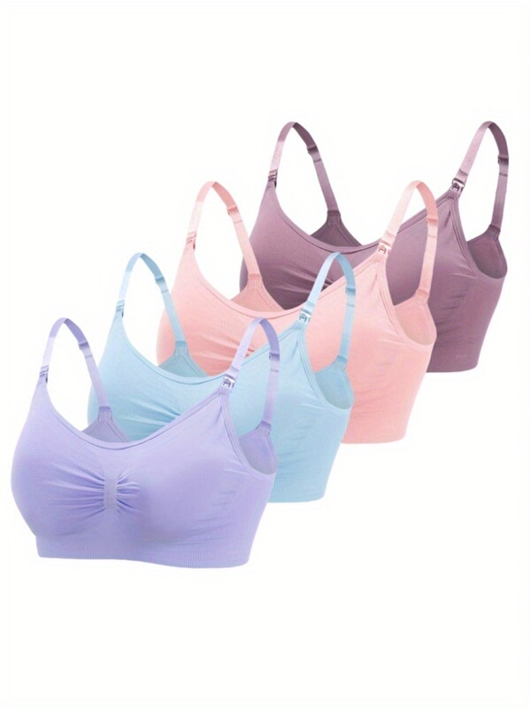 2025 Cross-Border New European and American Style Sleep Nursing Bra (Wireless) Breastfeeding Mothers