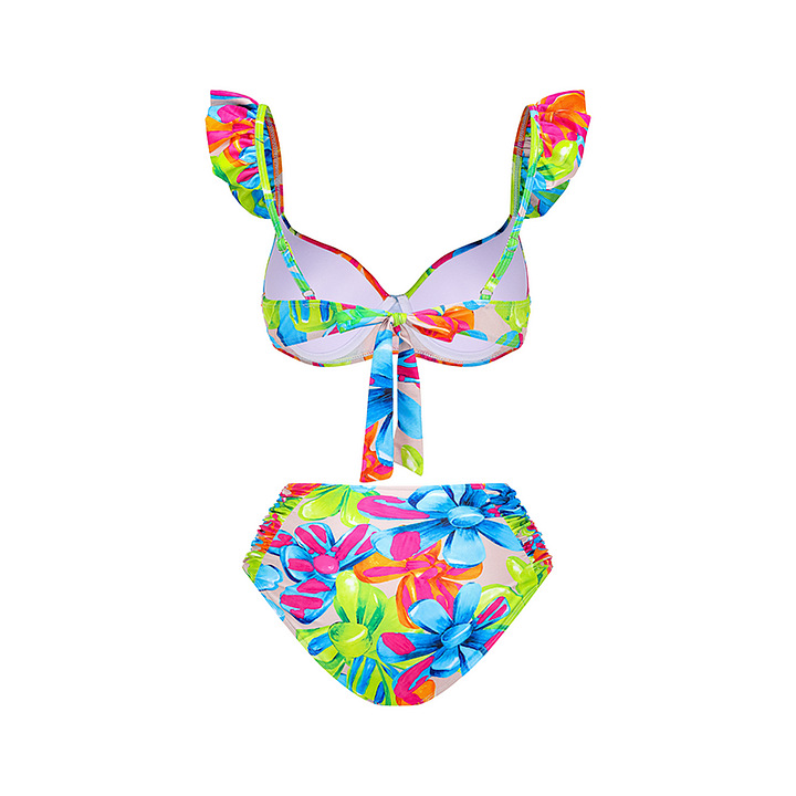 Women's Sexy Color Block 2 Pieces Set One Piece Swimwear display picture 14