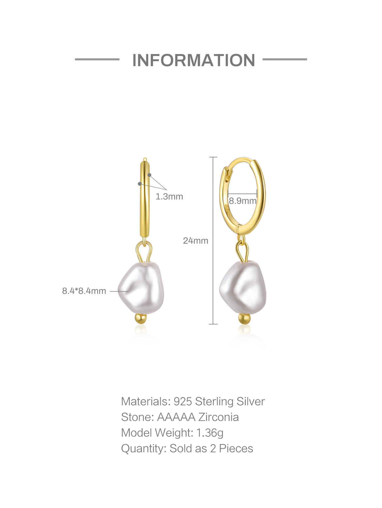 1g Weight 925 Sterling Silver Ear Needle Material 18K Gold Plated Plating Material Drop Earrings Classification 1 Pair Quantity Date, Tea Party Occasion 925 Sterling Silver Material Geometric Pattern All Seasons Season Women's Gender Elegant, Simple Style Style 1 Pair 18K Gold Plated 925 Sterling Silver 925 Sterling Silver Earrings Geometric Drop Earrings 1
