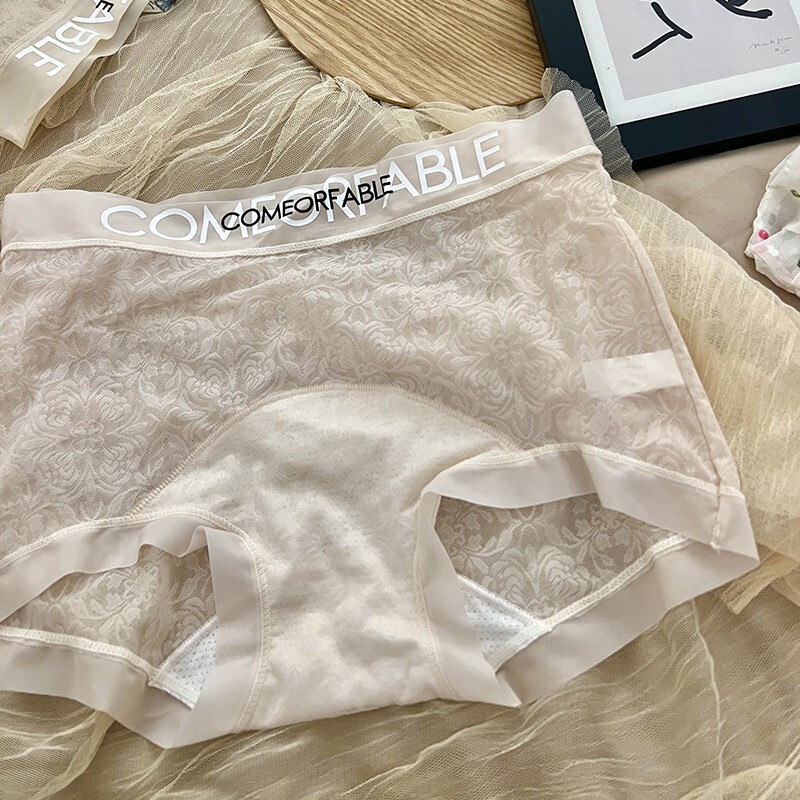"Gentleness Hidden in the Lace"【Moonlight Seduction】Extended Crotch Luxury Jacquard Mid-Waist Seamless Women's Panties "Gentleness Hidden in the Lace"【Moonlight Seduction】Extended Crotch Luxury Jacquard Mid-Waist Seamless Women's Panties
