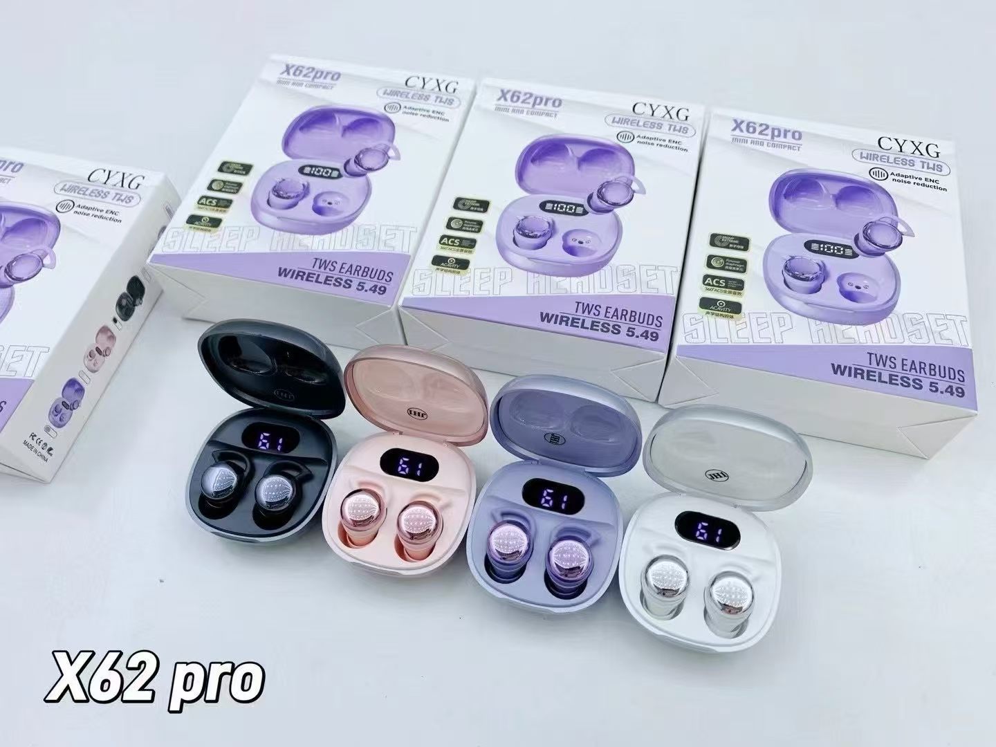 Nuevos auriculares inalámbricos transfronterizos X46 tipo auriculares de juego Bluetooth de baja latencia y larga duración de los deportes electrónicos modelo privado universal