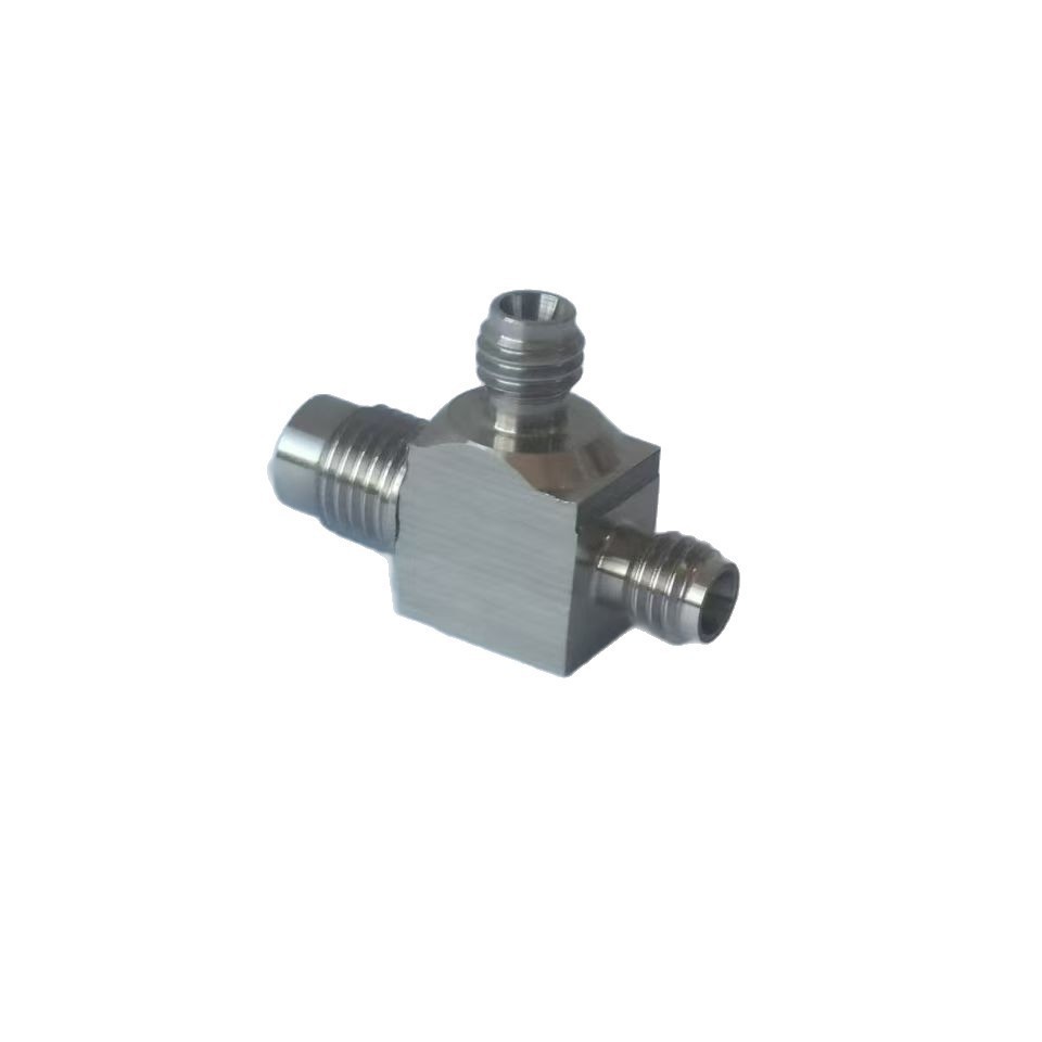 深圳市数控车床加工英伟达AI水暖不锈钢接头 液冷钢接头