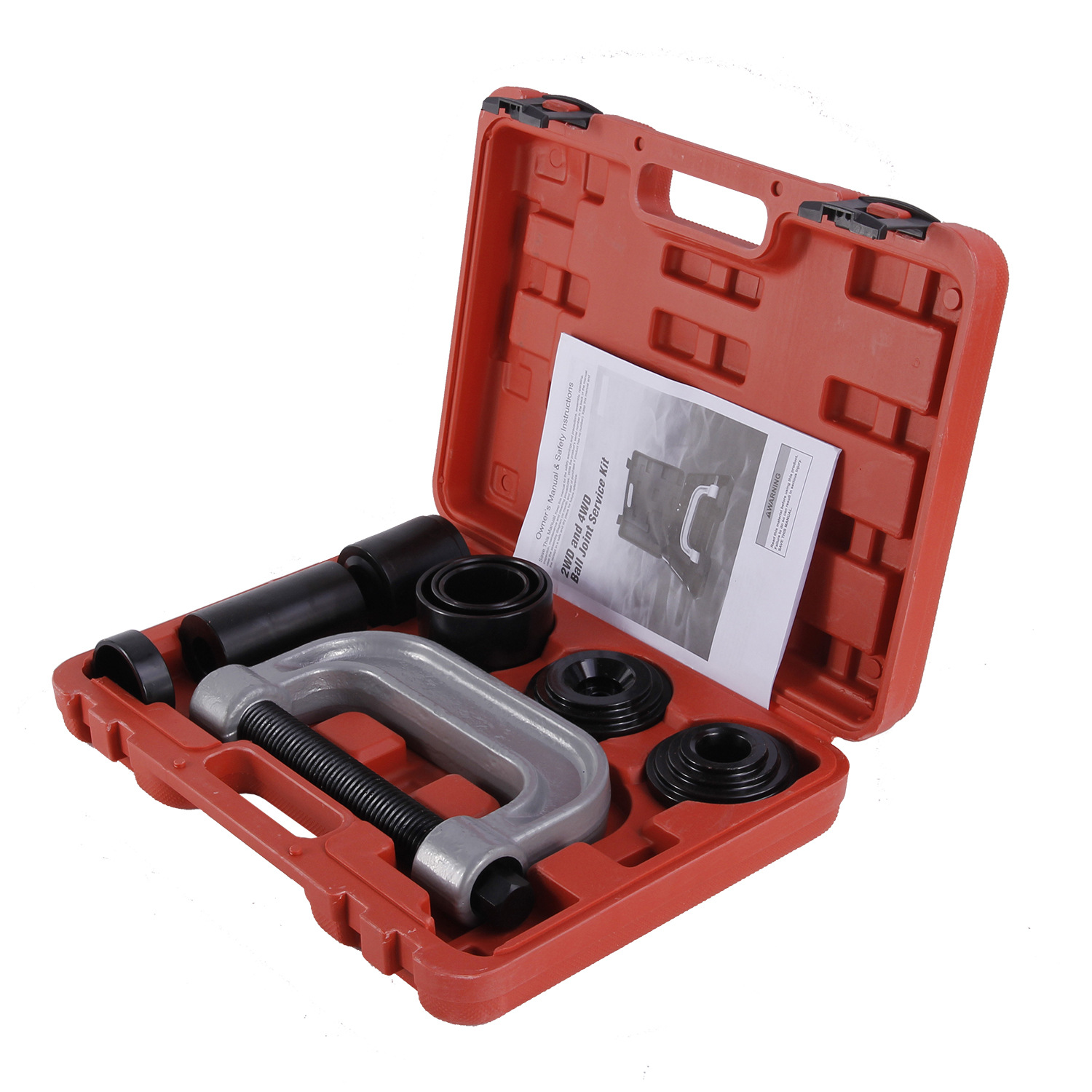 Todos los coches inferior brazo oscilante cabeza de bola extractor C-tipo tire caballo extractor herramienta de reparación de automóviles cabeza de bola tire caballo