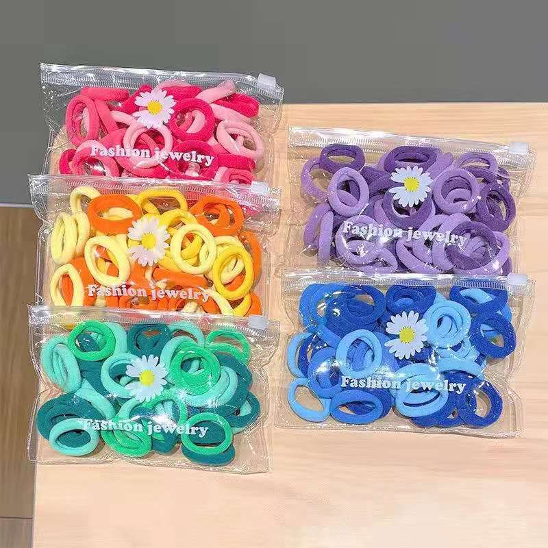 子供のタオルの輪のひもの韓国版の赤ちゃんは髪の輪の皮の筋を刺して弾力性の良い女の子の髪のひもの飾りを傷つけません。|undefined