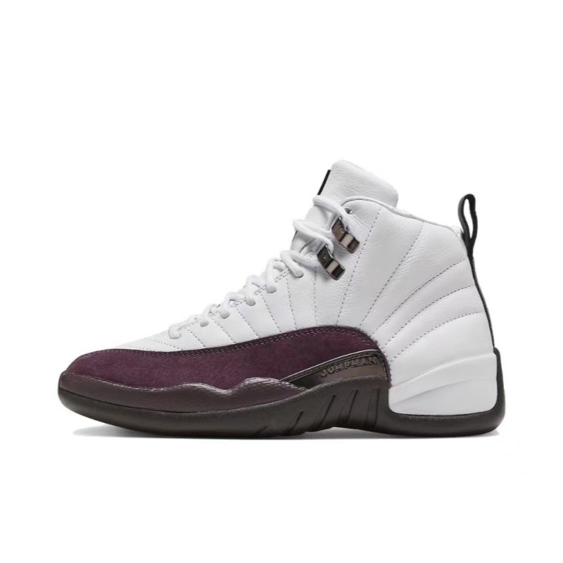 Comercio exterior Putian transfronterizo aj12 Chicago toro negro y blanco Gama azul negro y púrpura azul real Joe 12 zapatillas de baloncesto para hombres y mujeres