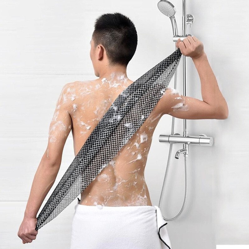 Long Bath Towel Clean Body Towel Japanese Bath Towel Wholesale Back Artifact Bath Towel Mud Comfortable