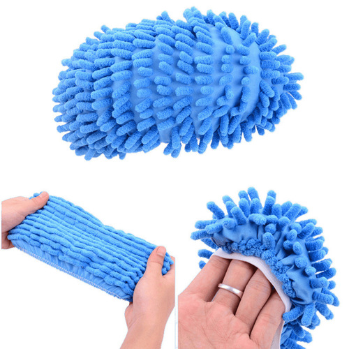 Mop slippers, lazy shoe covers, mop mops, housework, removable and washable, silent slippers set, floor wiping slippers