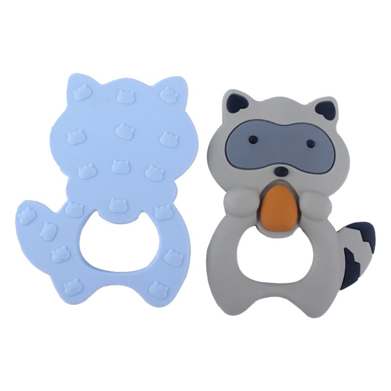 AliExpress chupete cadena bebé chupete de silicona clip de Amazon comercio exterior mordedor traje nueva imagen de dibujos animados