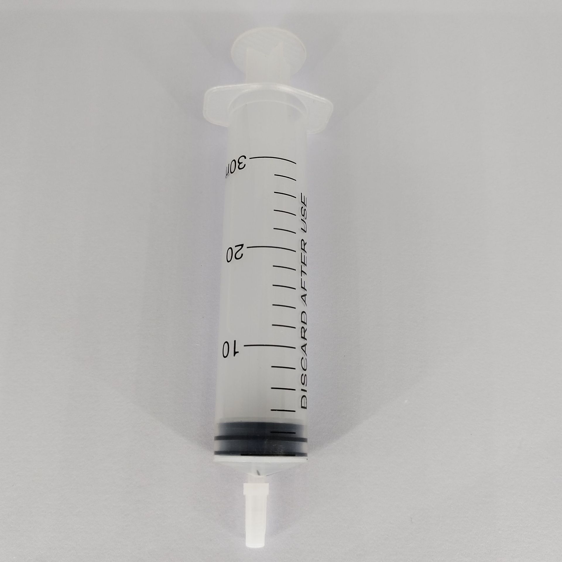 Comercio exterior al por mayor 1-500ml jeringa de plástico desechable boca recta con aguja jeringa animal