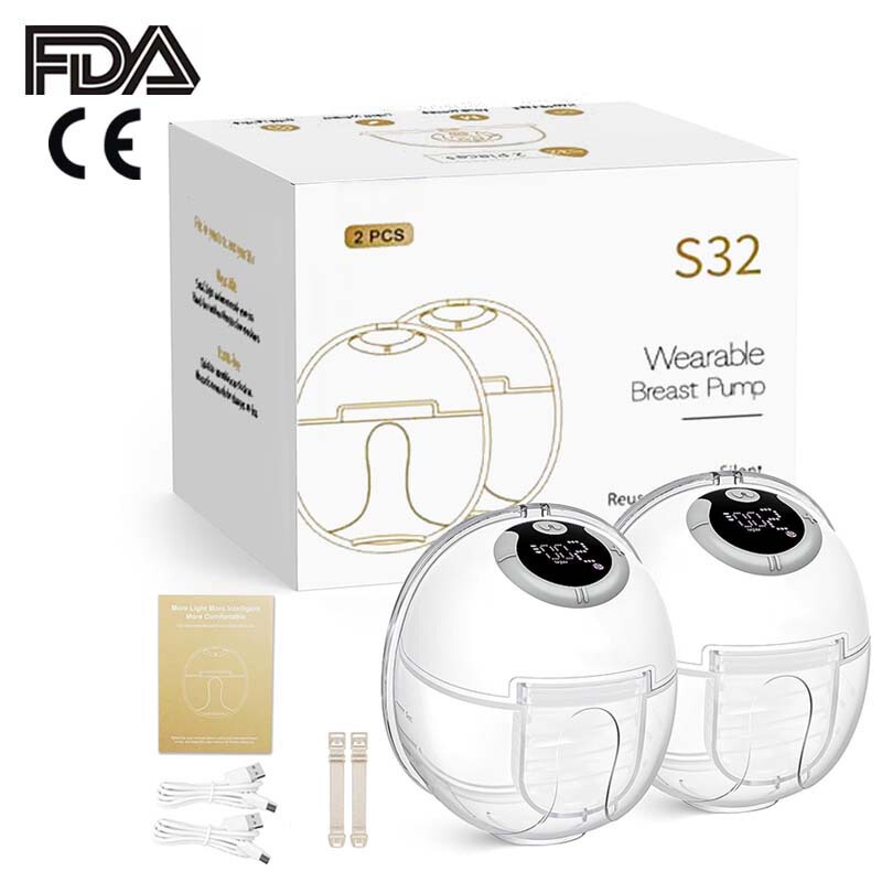 Bilateral Electric Breast Pump Wearable Hands-Free All-In-One Breast Milk Collector Amazon Best Seller