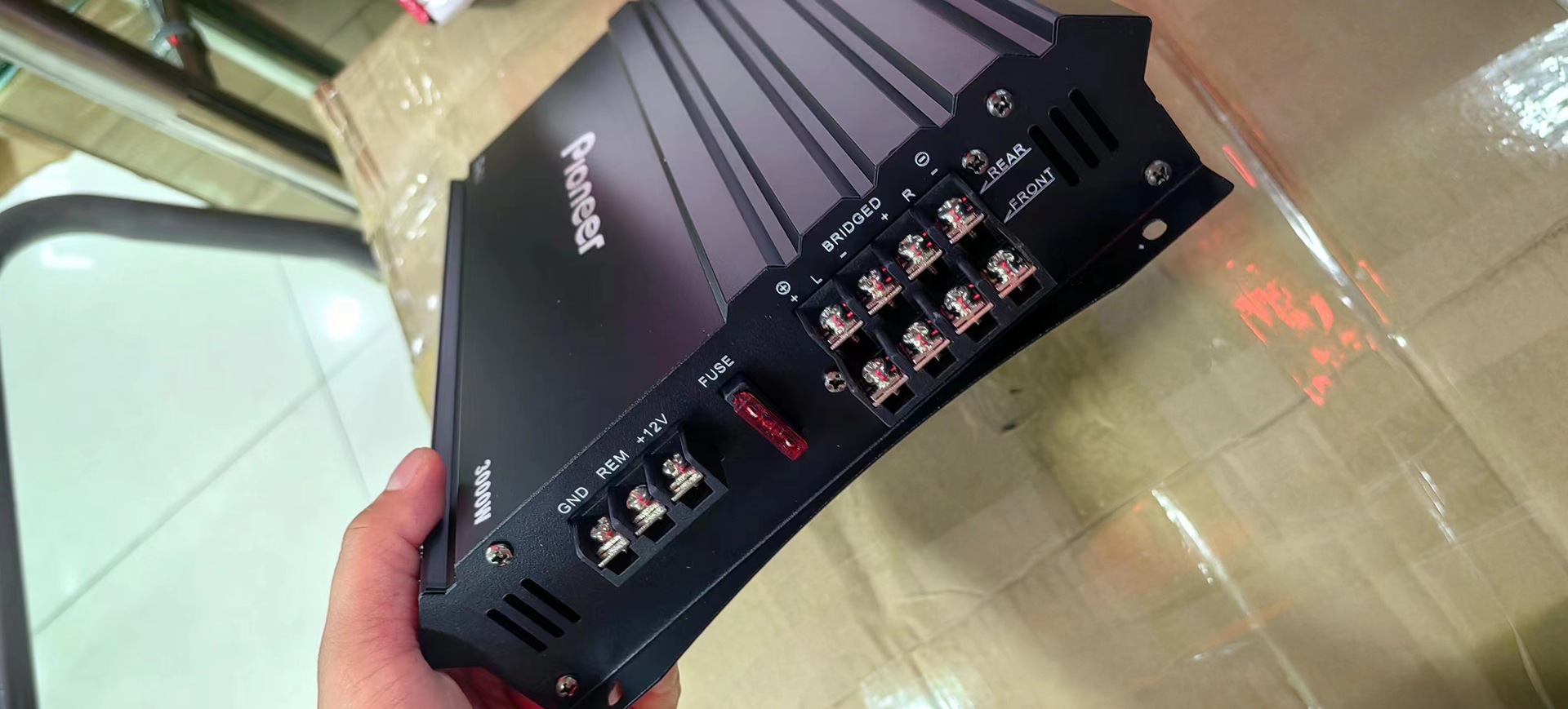 Pioneer four-way car power amplifier four-channel four-way high-power push four-door horn car power amplifier push subwoofer